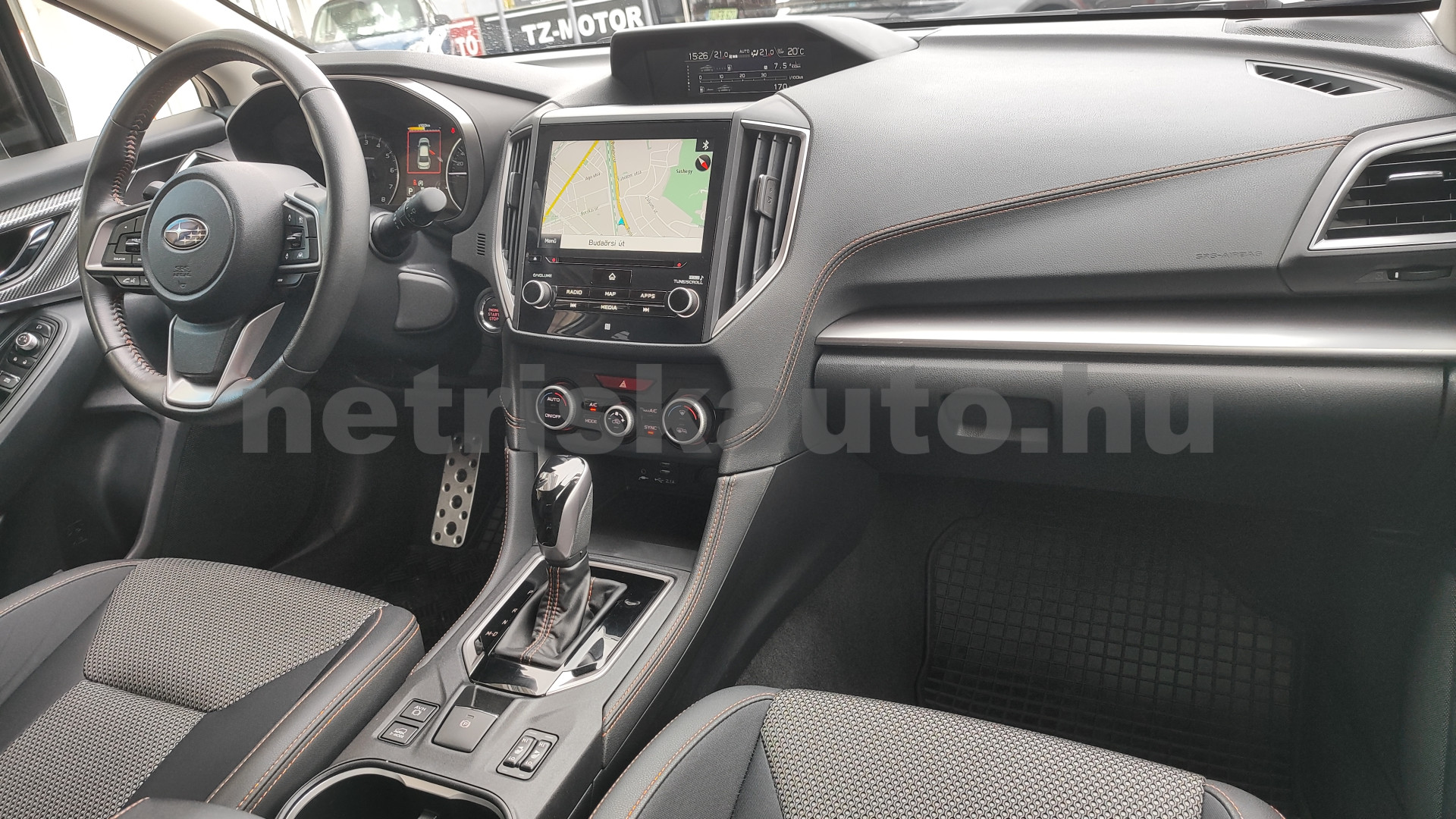 SUBARU XV 1.6 Exclusive CVT személygépkocsi - 1600cm3 Benzin 121585 8/12