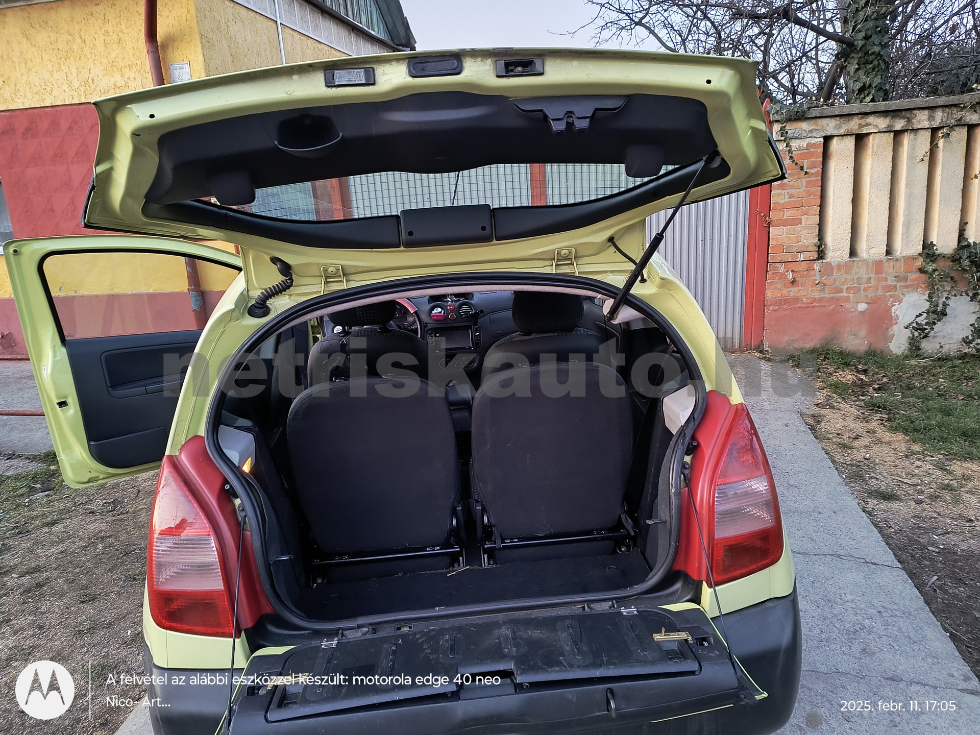 CITROEN C2 1.1 X személygépkocsi - 1124cm3 Benzin 121301 6/10