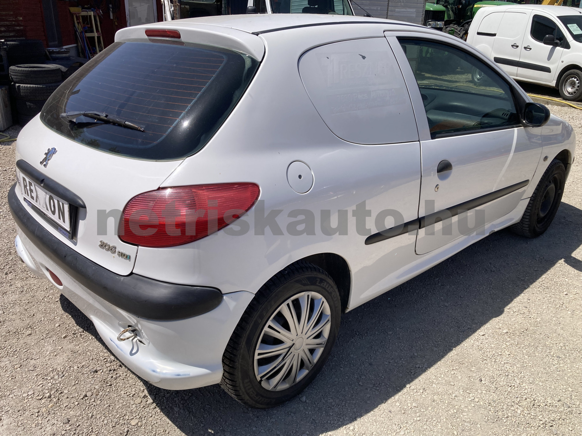 PEUGEOT 206 1.4 HDi Van Klima Plusz tehergépkocsi 3,5t össztömegig - 1398cm3 Diesel 121482 4/8