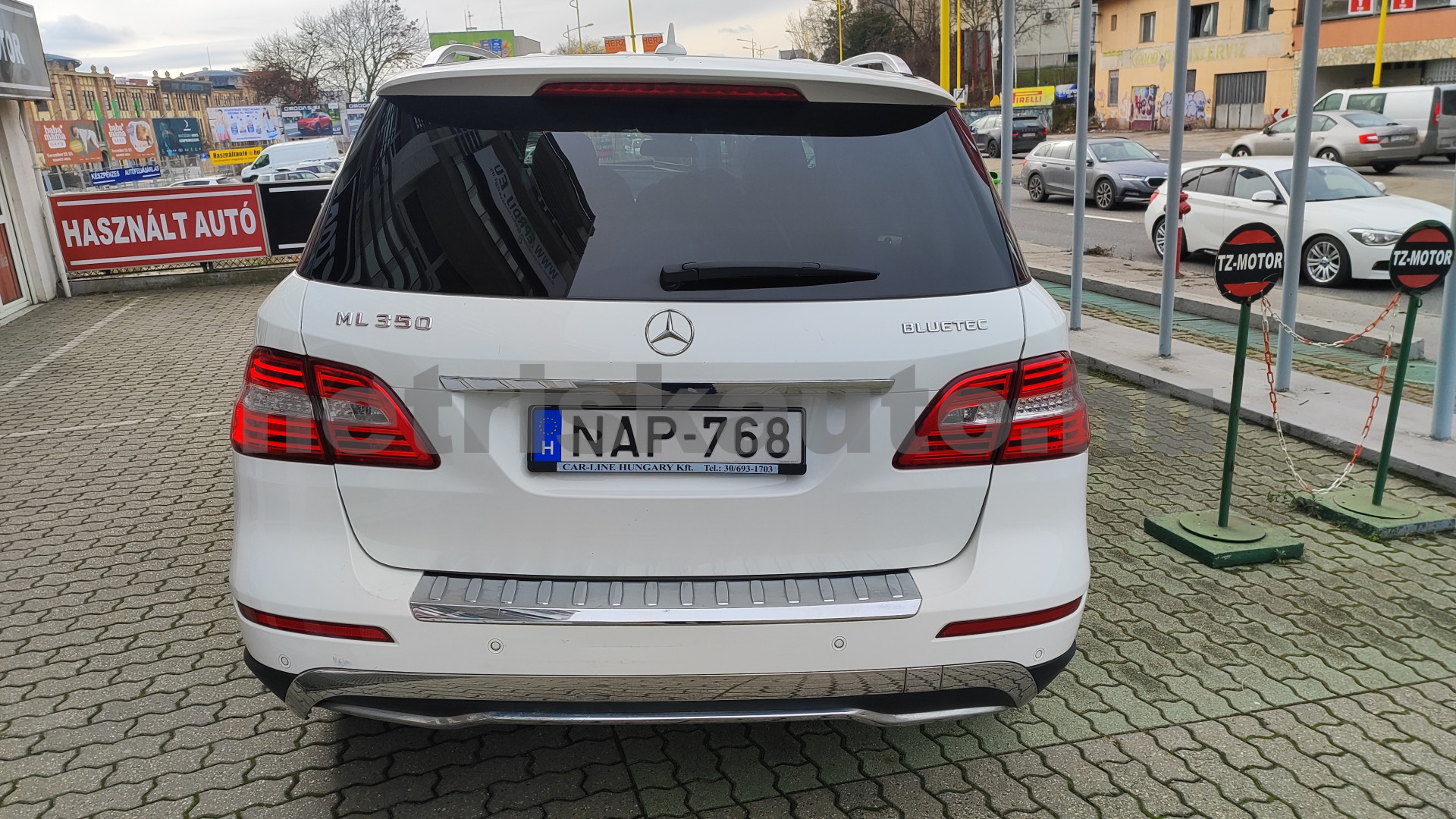 MERCEDES-BENZ M-osztály ML 350 BlueTEC Aut. személygépkocsi - 2987cm3 Diesel 121392 4/12