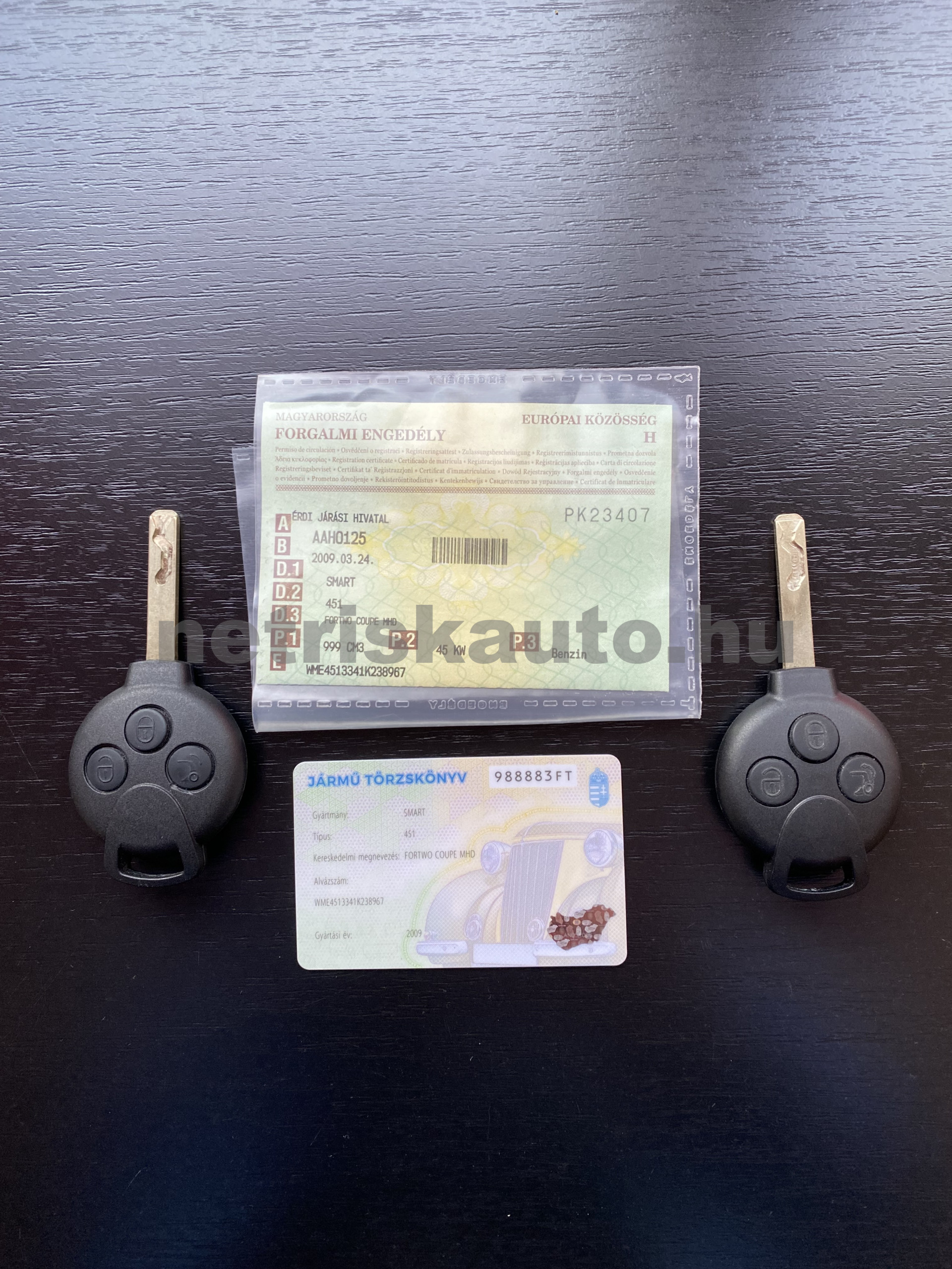 SMART Fortwo 1.0 Micro Hybrid Drive Pure Softip személygépkocsi - 999cm3 Benzin 121320 12/12