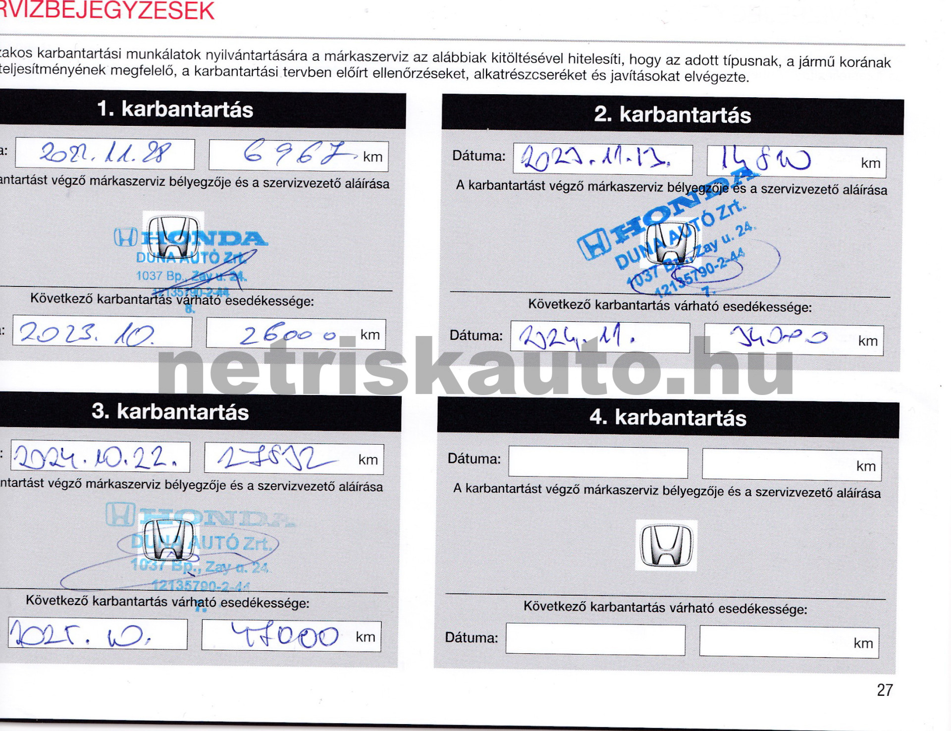 HONDA Jazz 1.5 i-MMD Hybrid Comfort eCVT személygépkocsi - 1498cm3 Hybrid 121286 12/12