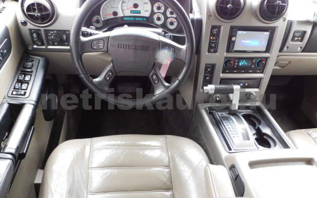 HUMMER H2 6.0 V8 Aut. személygépkocsi - 5967cm3 Benzin 120208 6/12